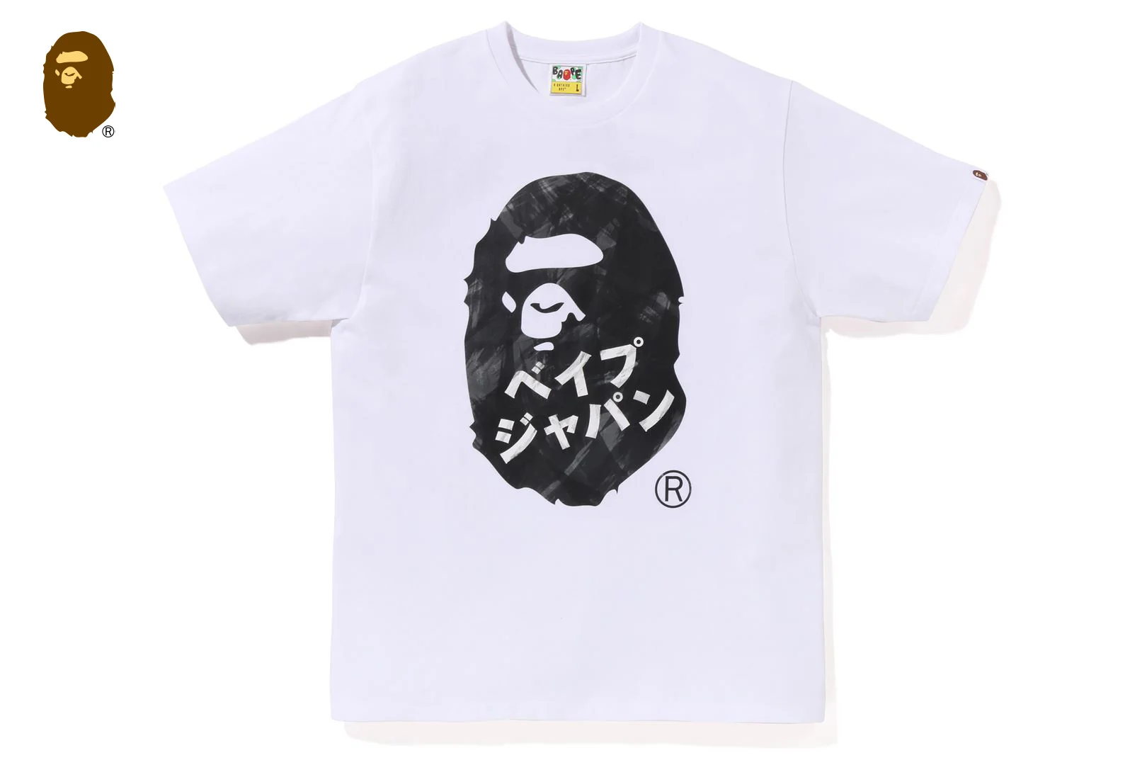 APE HEAD INK PAINTING TEE