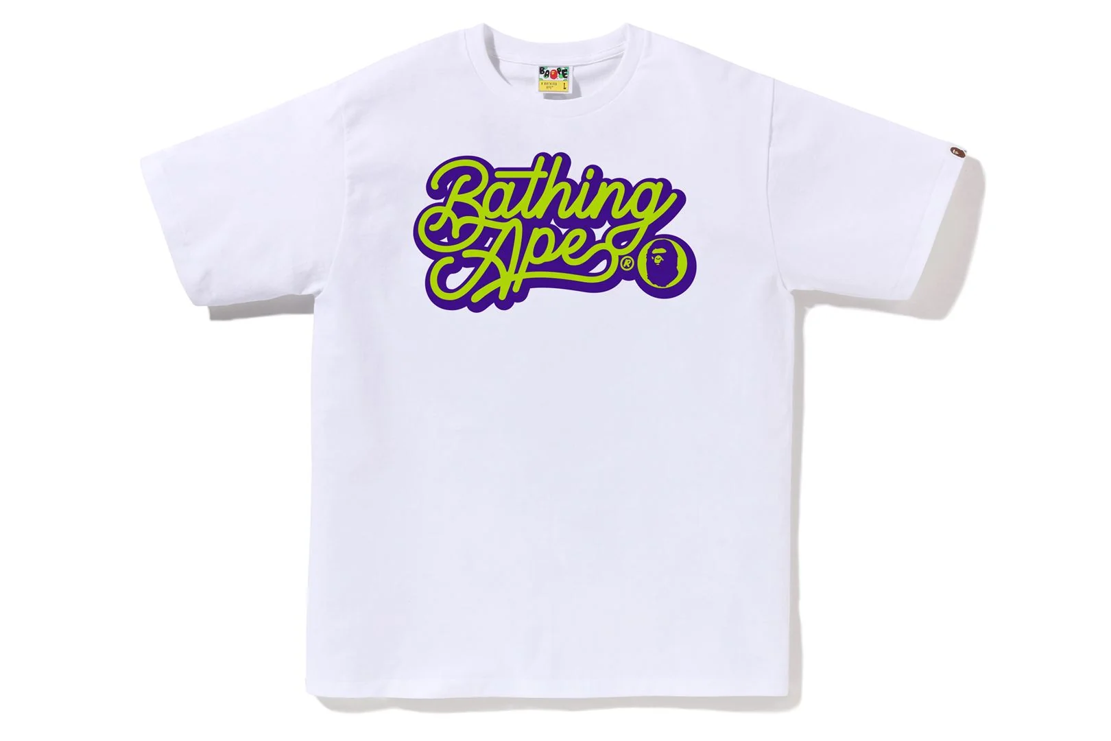BATHING APE SCRIPT LOGO TEE