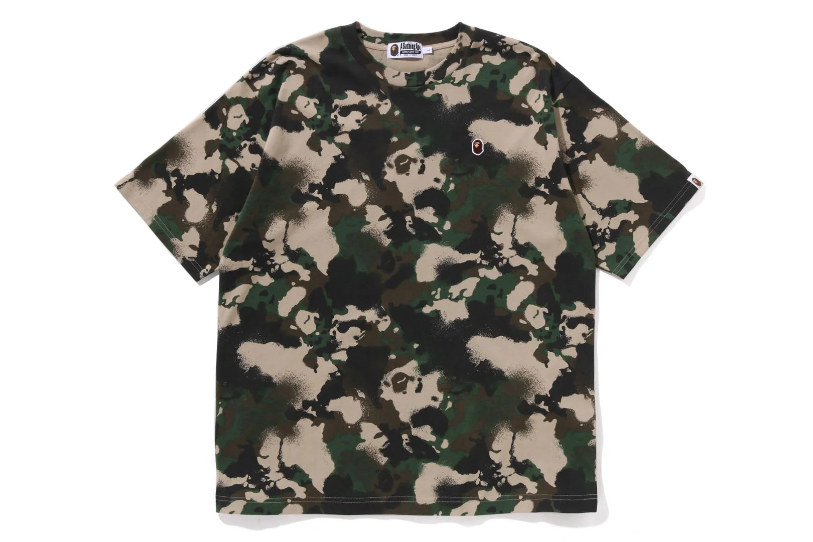 MAP CAMO APE HEAD ONE POINT RELAXED FIT TEE